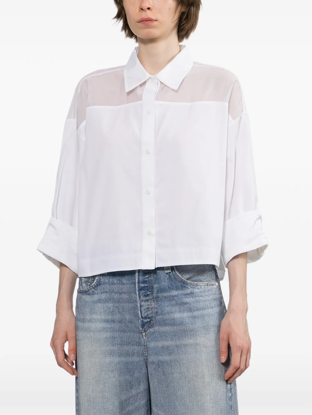 rag & bone Elly blouse Wit