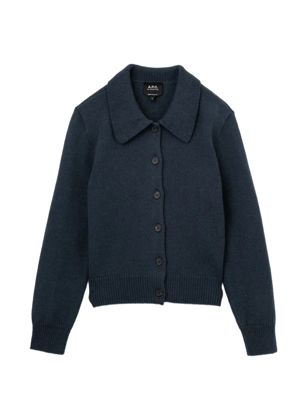 A.P.C. Geknöpfter Cardigan - Blau