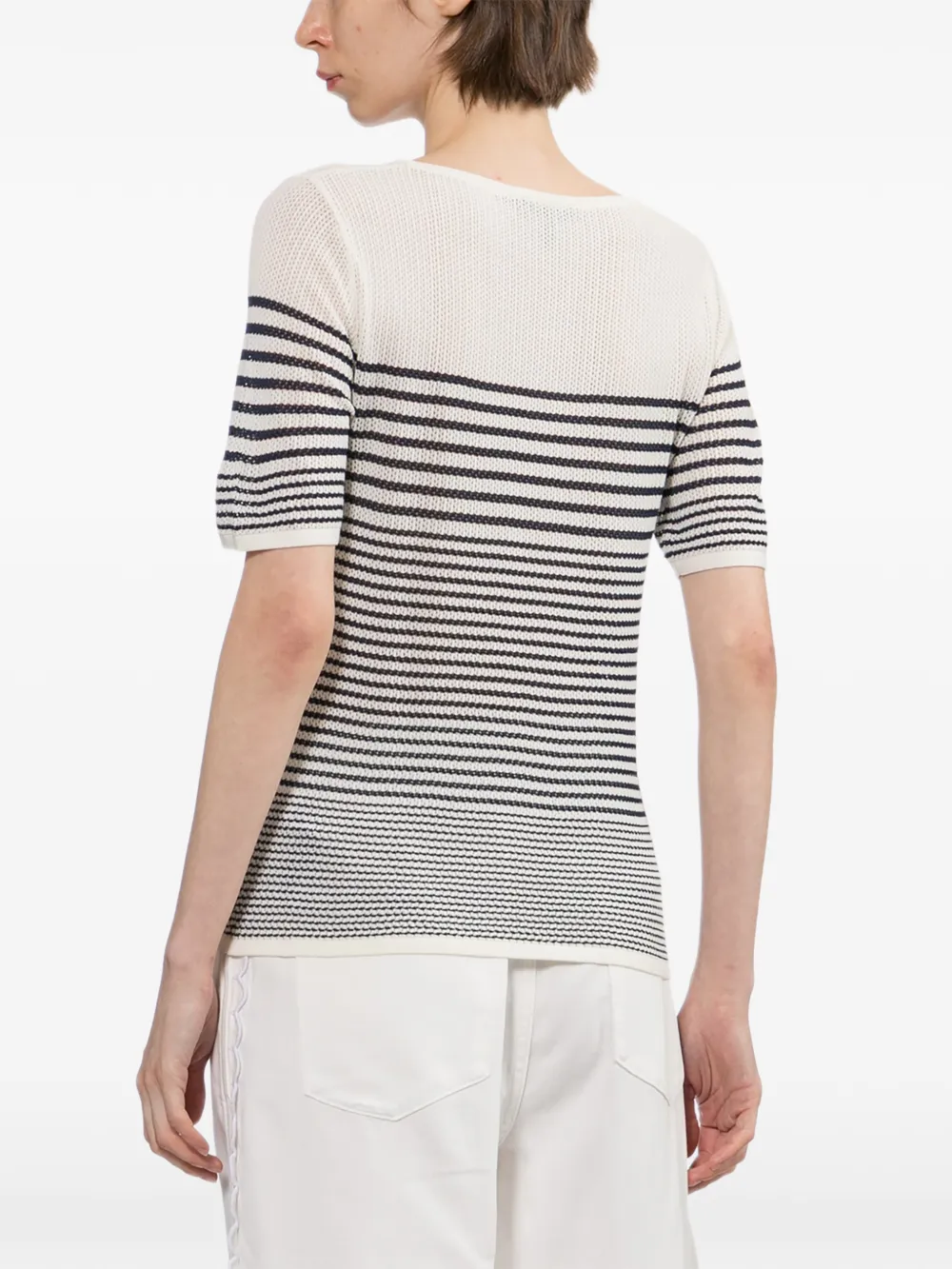 rag & bone Daisy T-shirt Wit