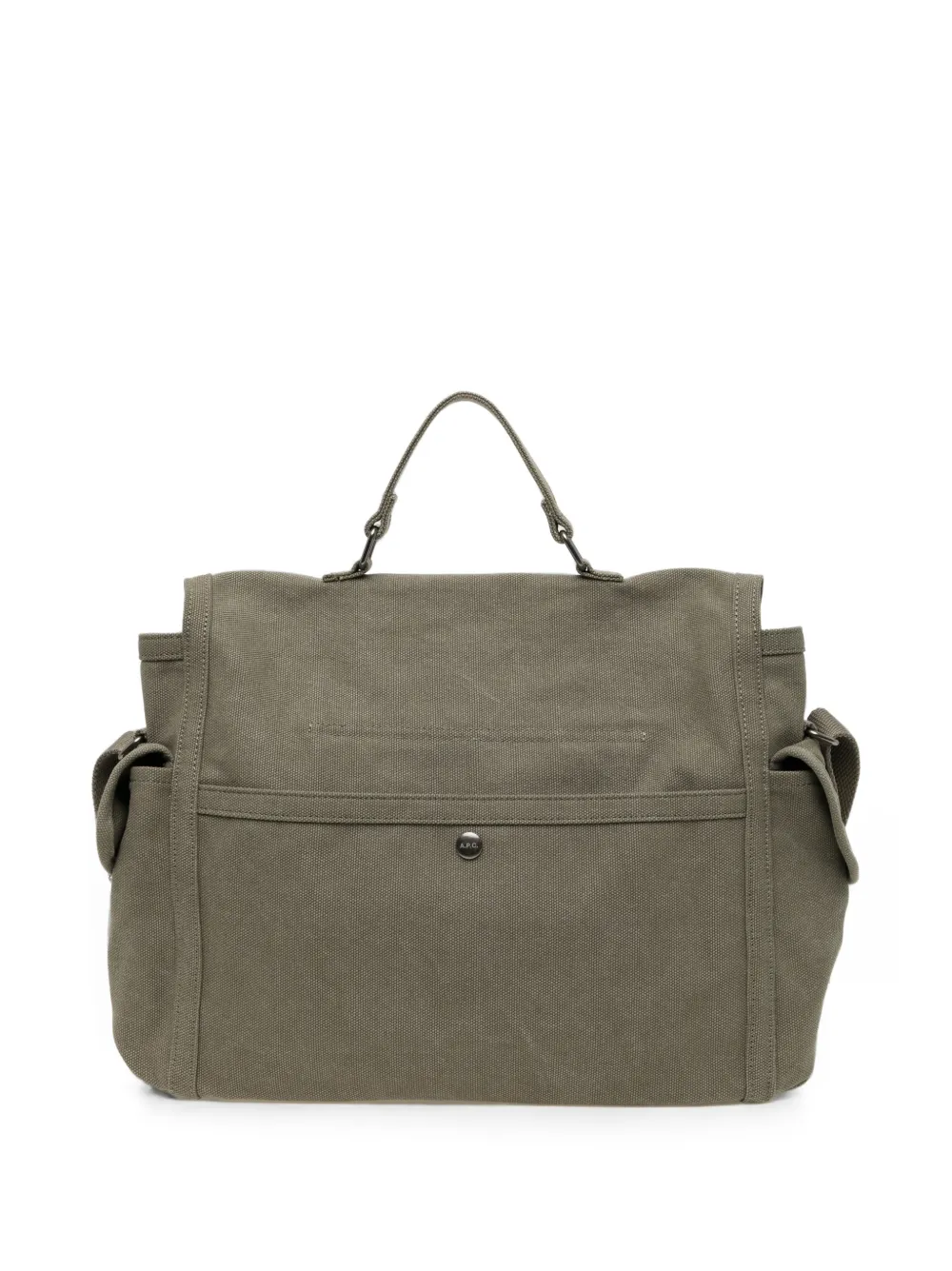 A.P.C. Schoudertas met logoprint Groen