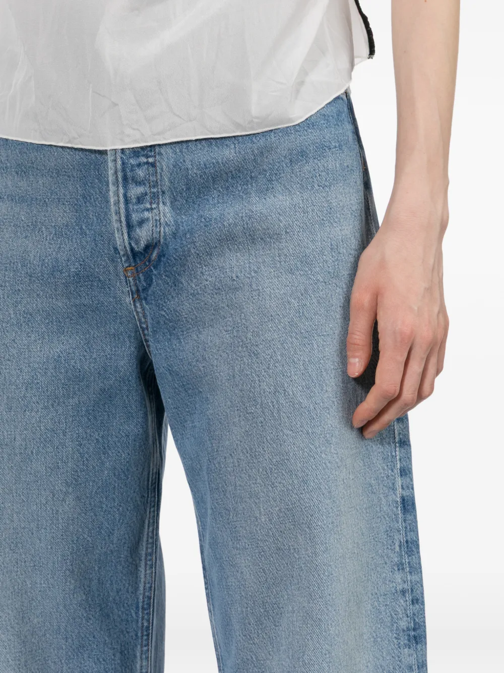 AGOLDE Vintage ruimvallende jeans Blauw