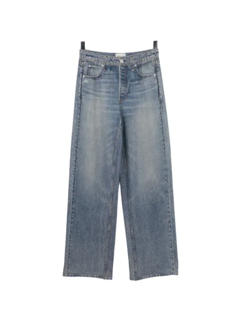 rag & bone jean ample à effet délavé