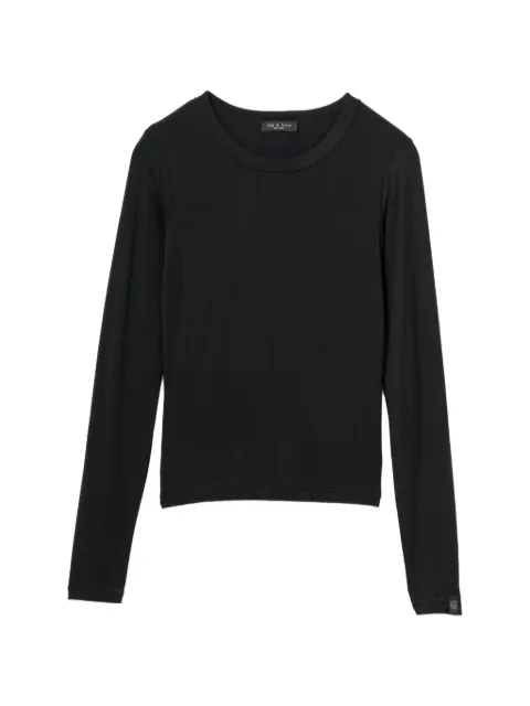 rag & bone long-sleeve crew-neck top