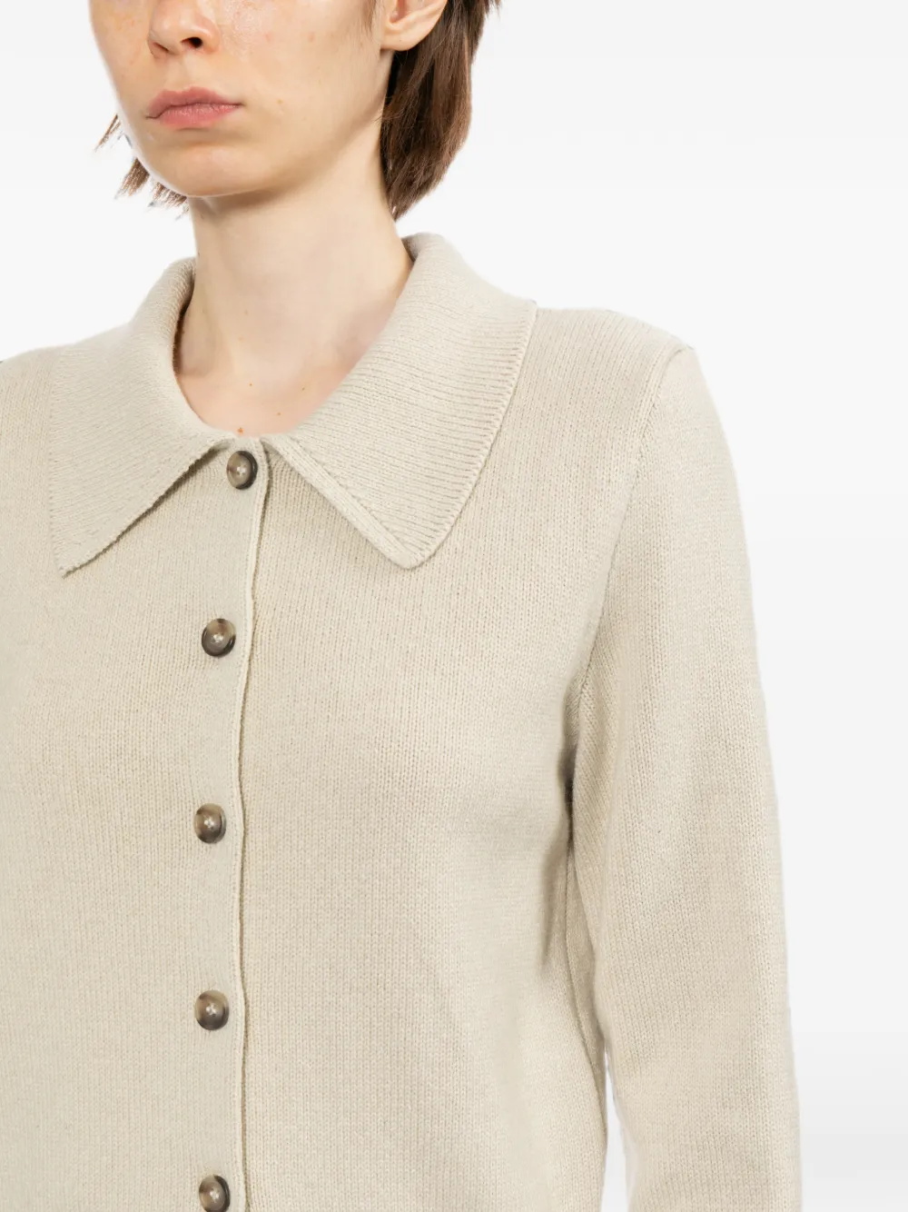 A.P.C. Button-up vest Beige