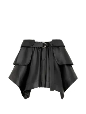 LOEWE ブラック ドレープスカート 36 LOEWE ウィメンズ ドレープスカート通販 - FARFETCH