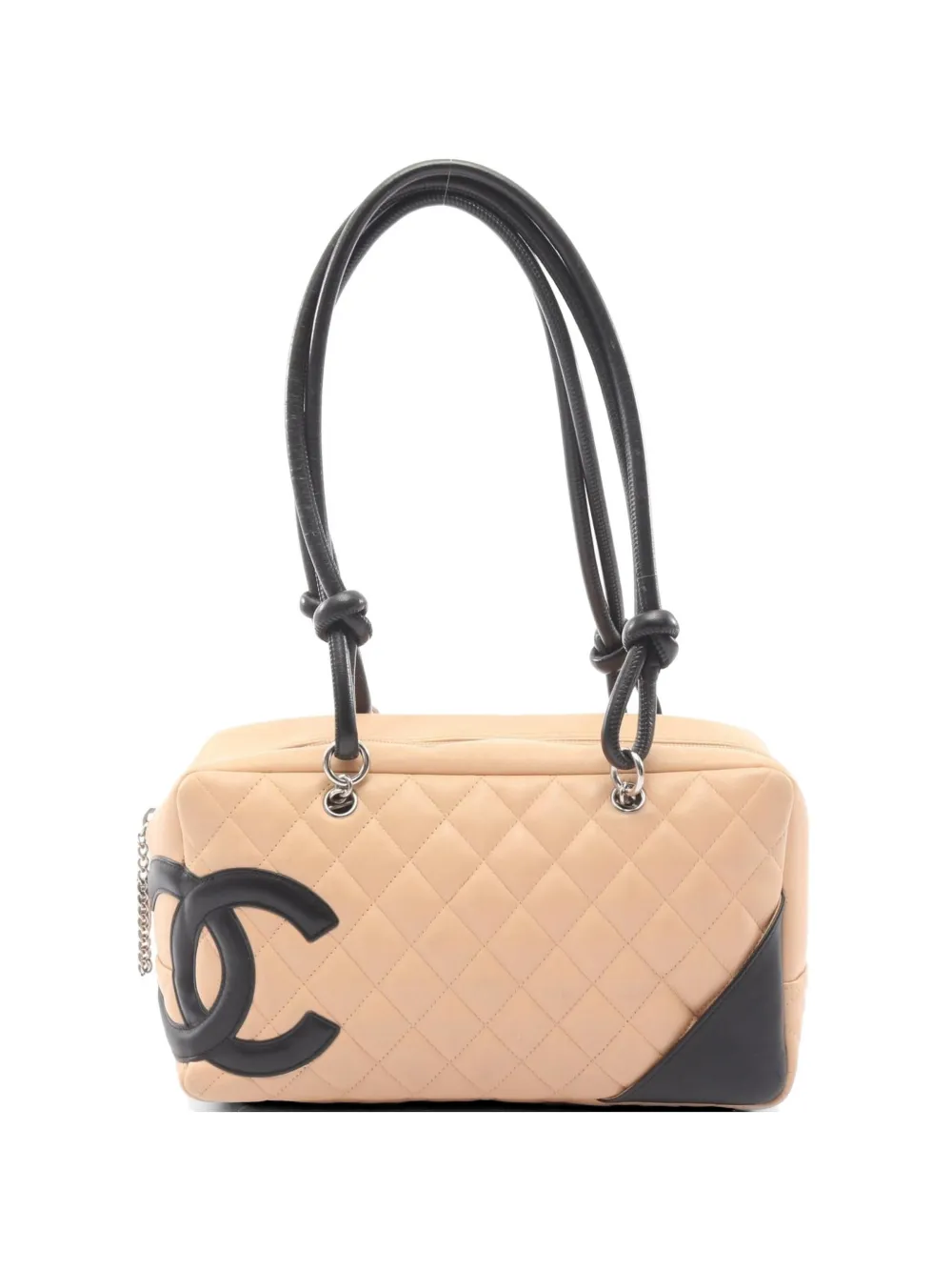 CHANEL Pre-Owned Borsa a spalla Cambon Line 2003-2004 - Toni neutri