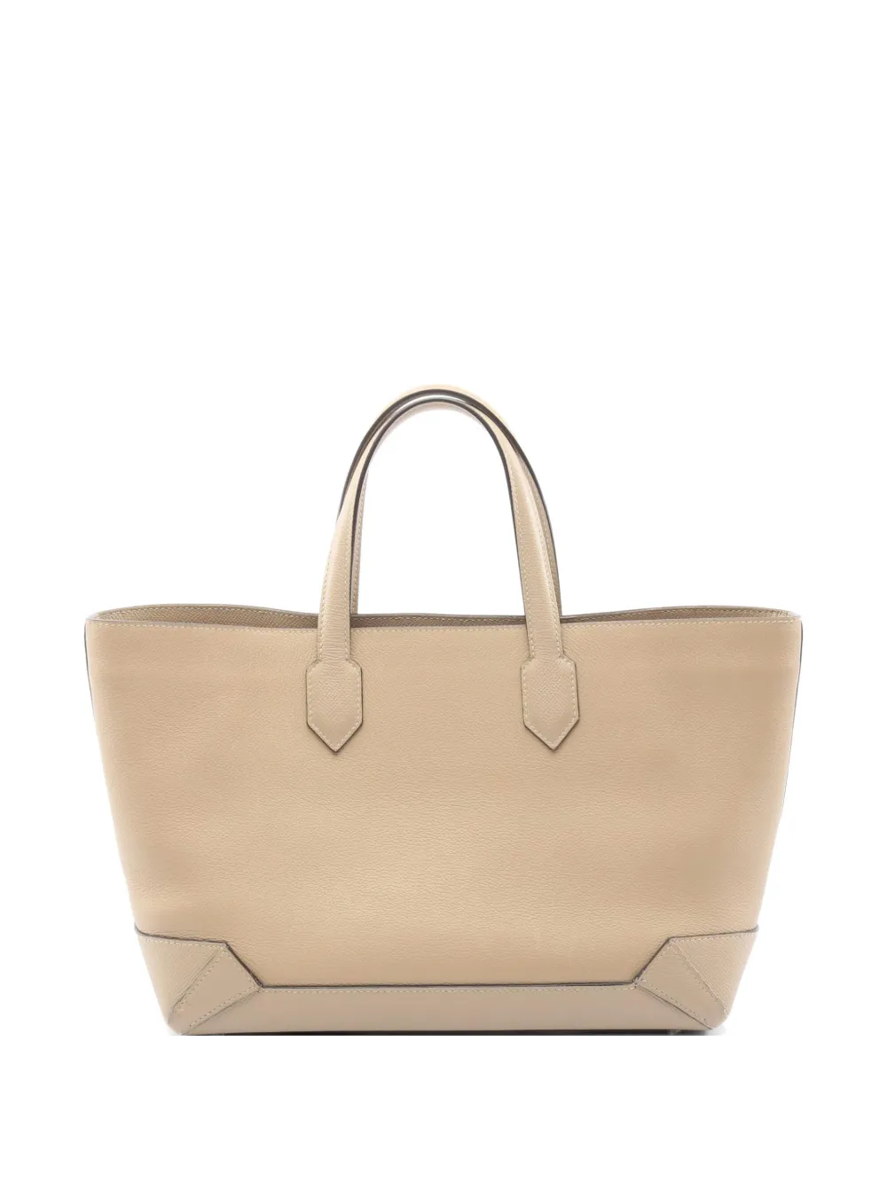 Hermès Pre-Owned 2017 maxi 30 Box Cabas tote bag - Toni neutri