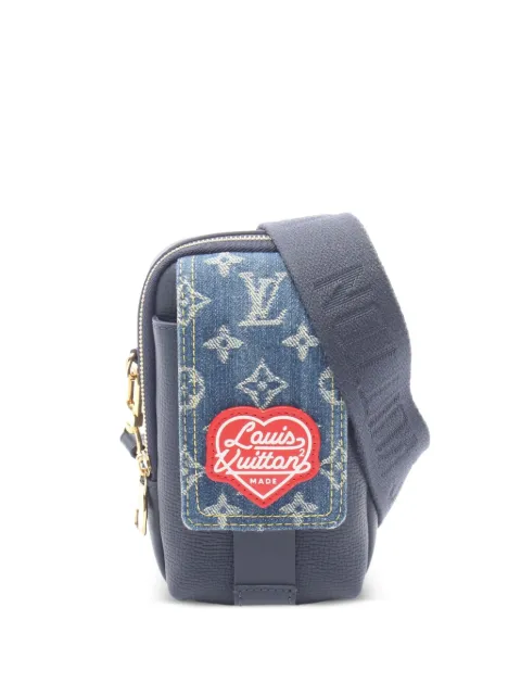 Louis Vuitton Pre-Owned x Nigo Monogram Double Phone Pouch messenger bag