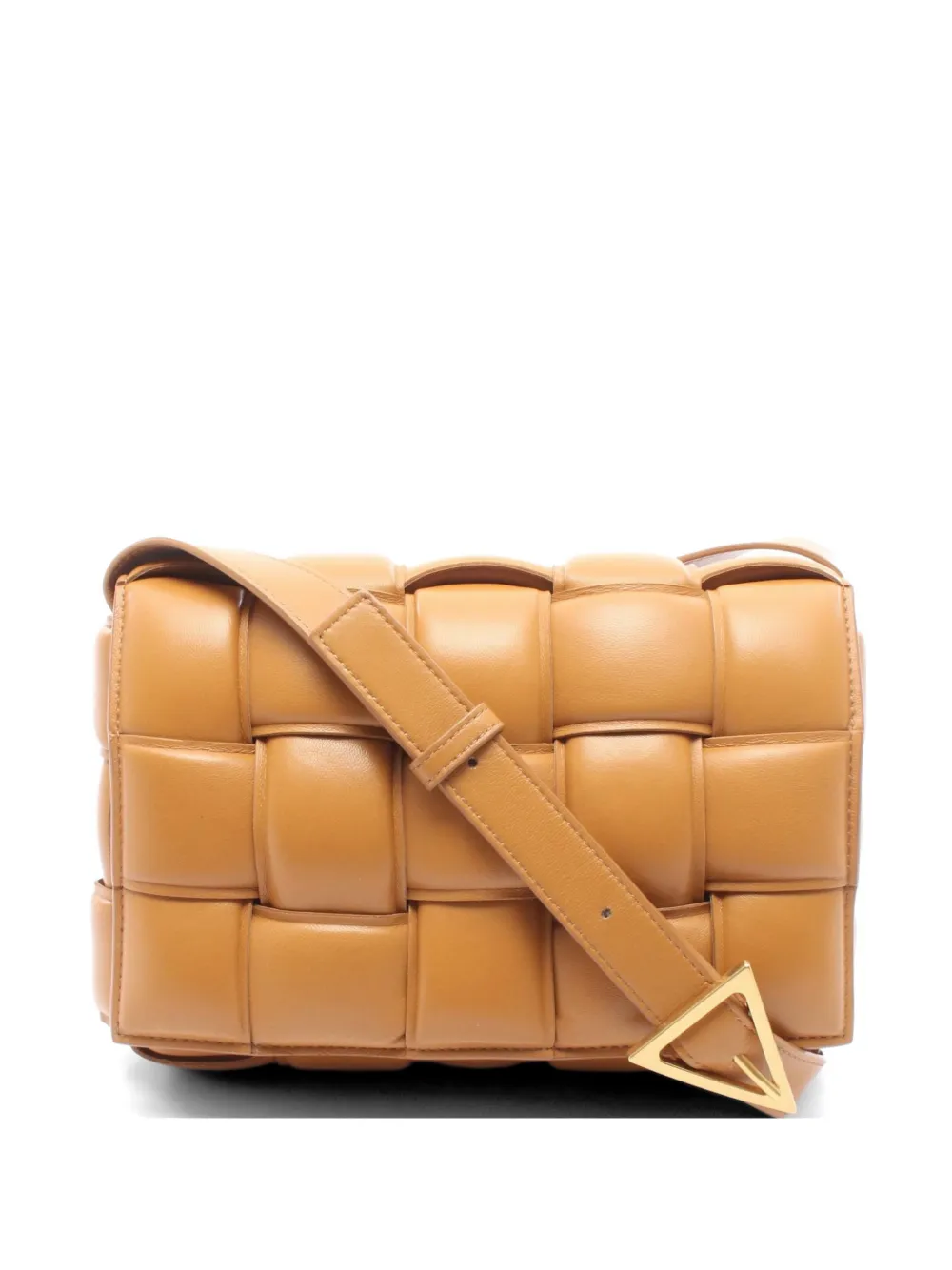 Bottega Veneta Pre-Owned 2020s Padded Cassette Intrecciato crossbody bag - Toni neutri