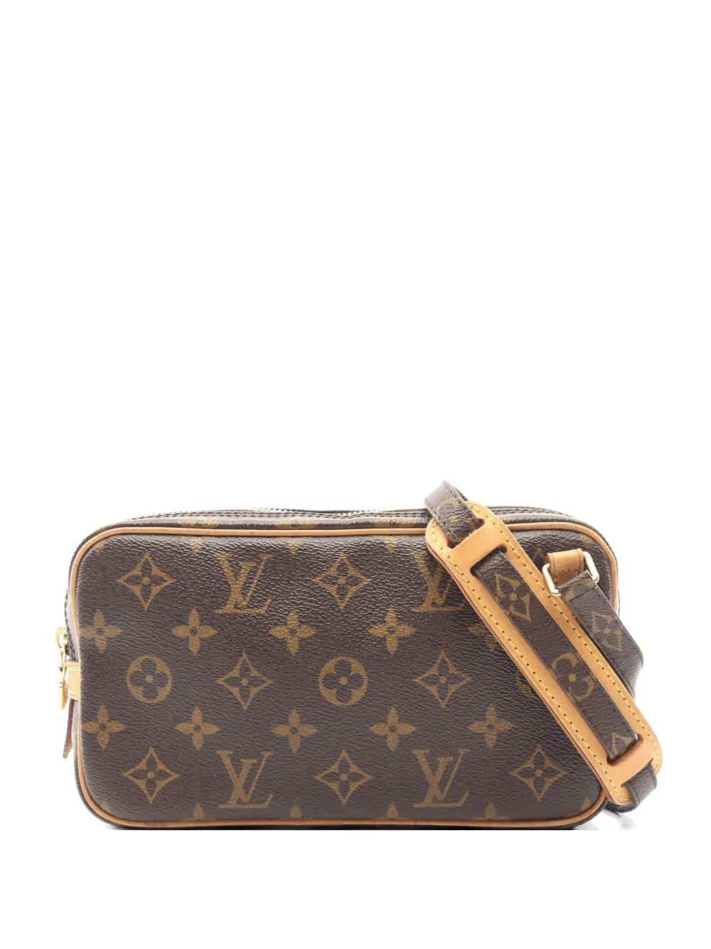 Louis Vuitton Pre-Owned 2003 Monogram Marly Bandouliere crossbody bag - Marrone