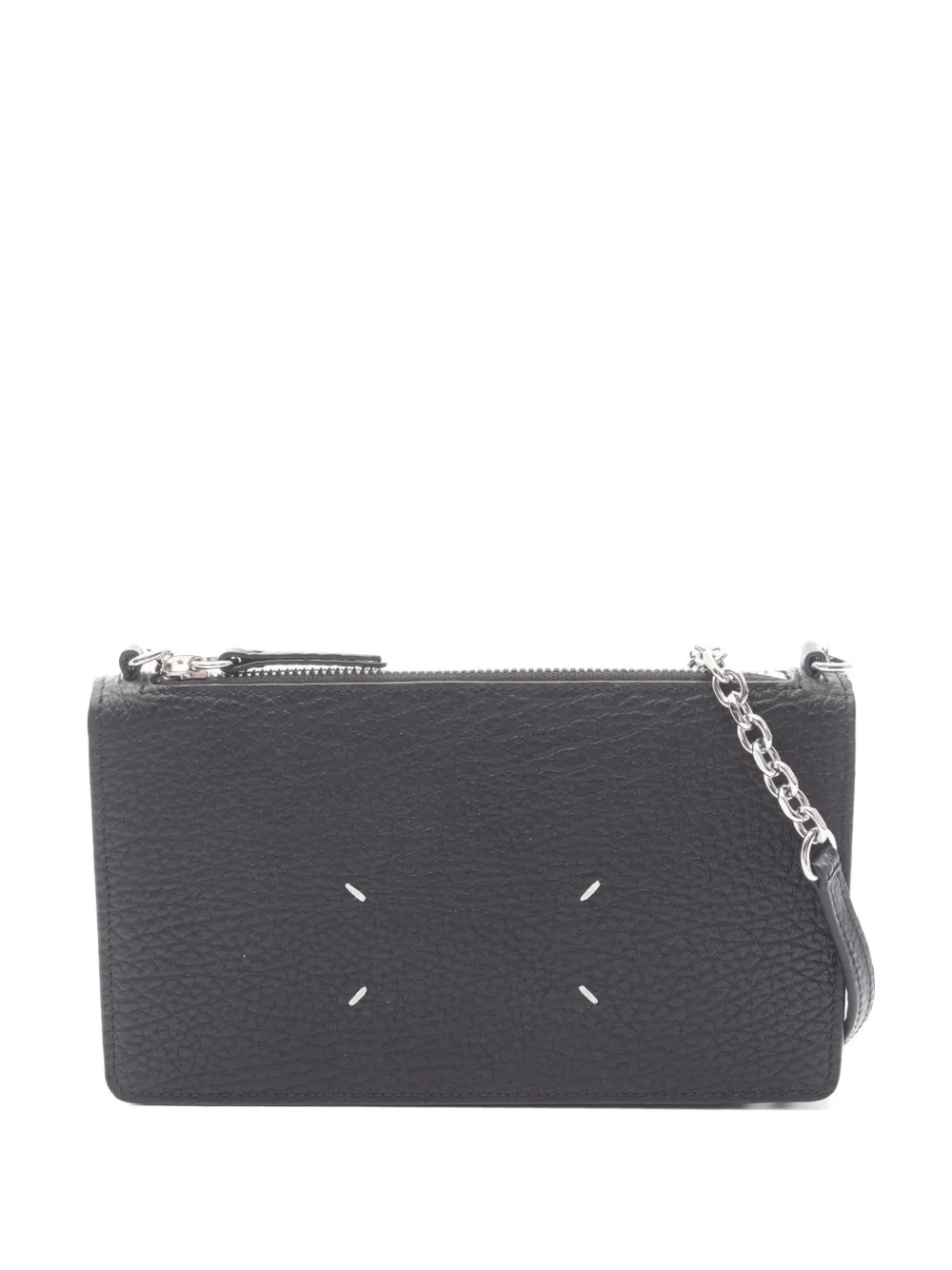 Maison Martin Margiela Pre-Owned 2020s Four-Stitch leather shoulder bag - Nero