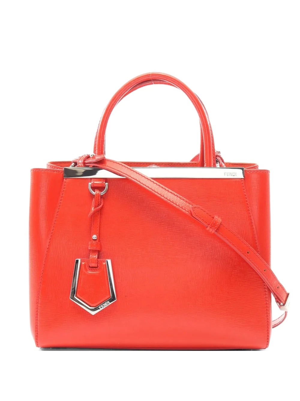 Fendi Pre-Owned 2000s Petite 2Jours handbag - Red