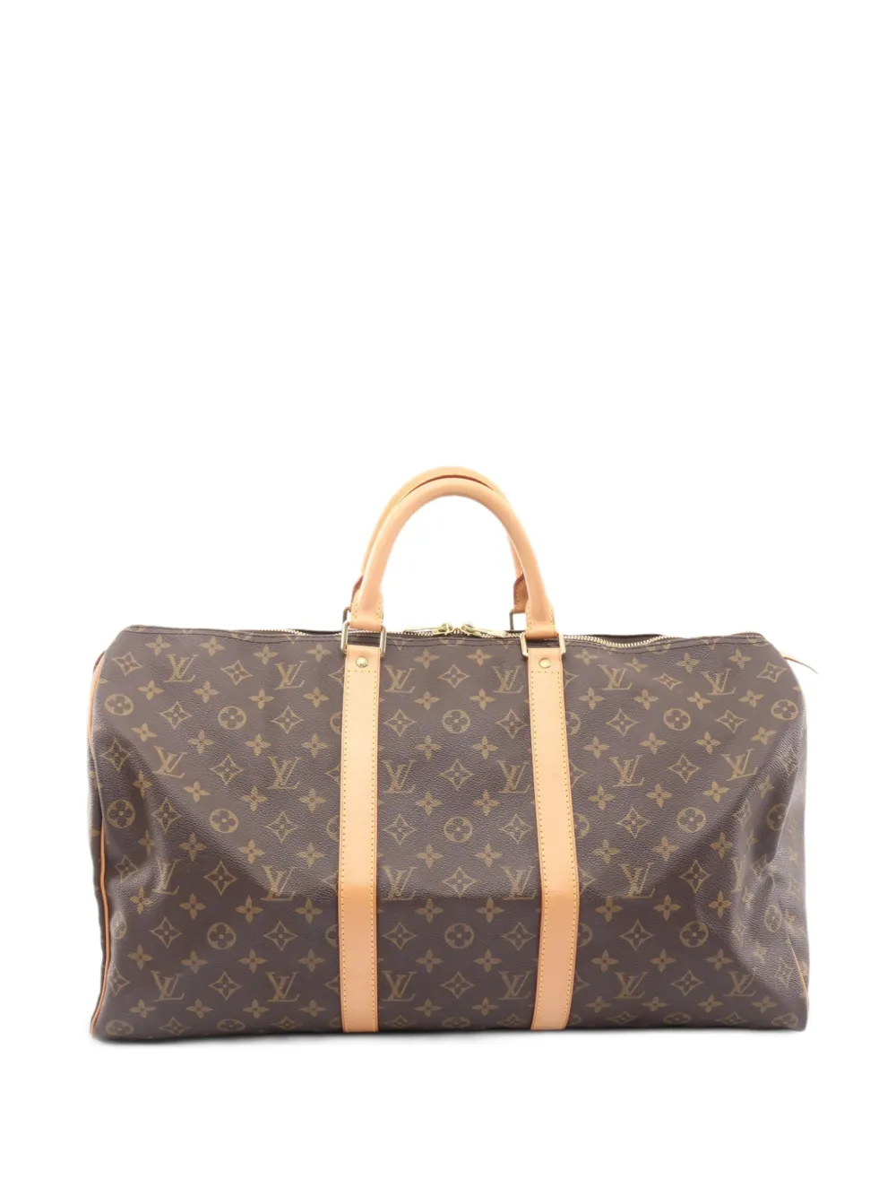 Louis Vuitton Pre-Owned 2001 50 Keepall Monogram Boston bag - Marrone