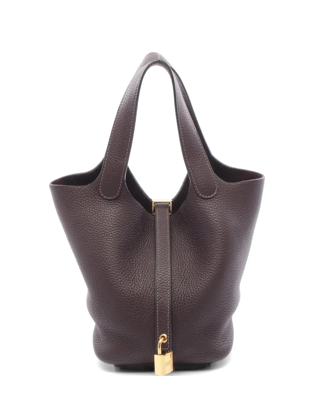 Hermès Pre-Owned 2021 PM Picotin Lock tote bag - Braun