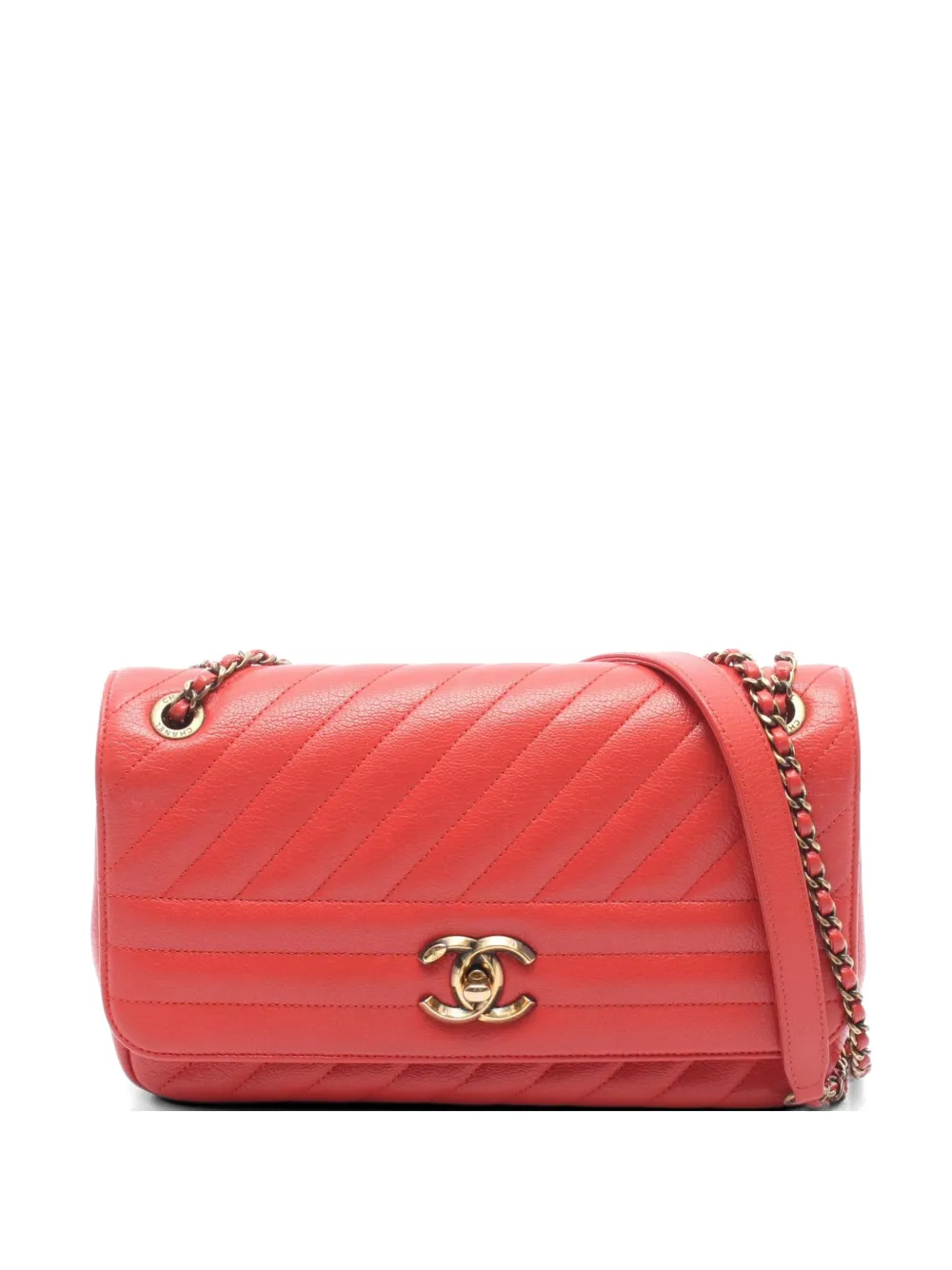 CHANEL Pre-Owned 2016-2017 Mademoiselle shoulder bag - Rosso