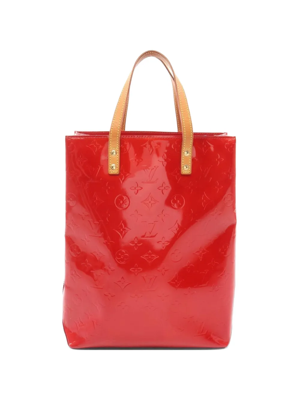 Louis Vuitton Pre-Owned 2002 Lead MM Monogram Vernis tote bag - Rosso