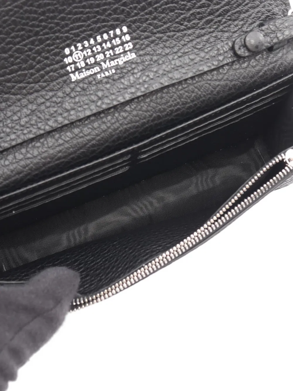  Maison Martin Margiela Pre-owned 2020s Four Stitches Grainy-leather Mini Bag - Noir 