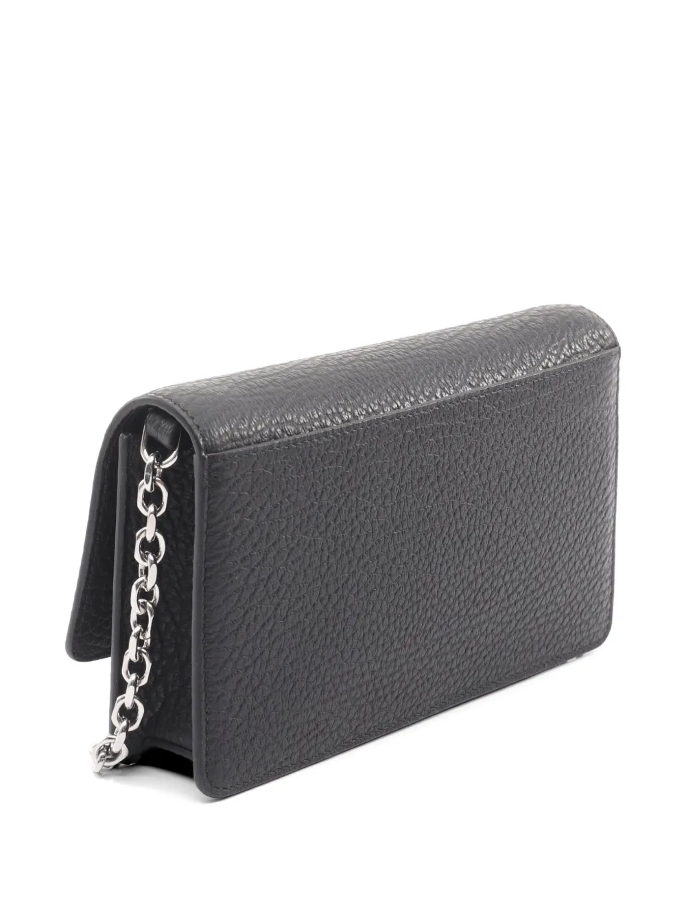  Maison Martin Margiela Pre-owned 2020s Four Stitches Grainy-leather Mini Bag - Noir 