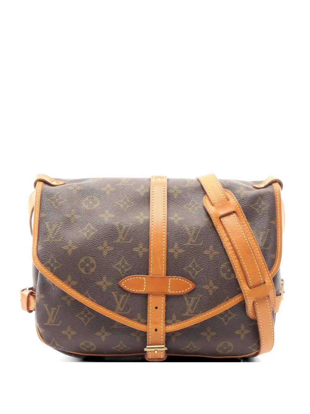 Louis Vuitton Pre-Owned 1992 30 Saumur shoulder bag - Marrone