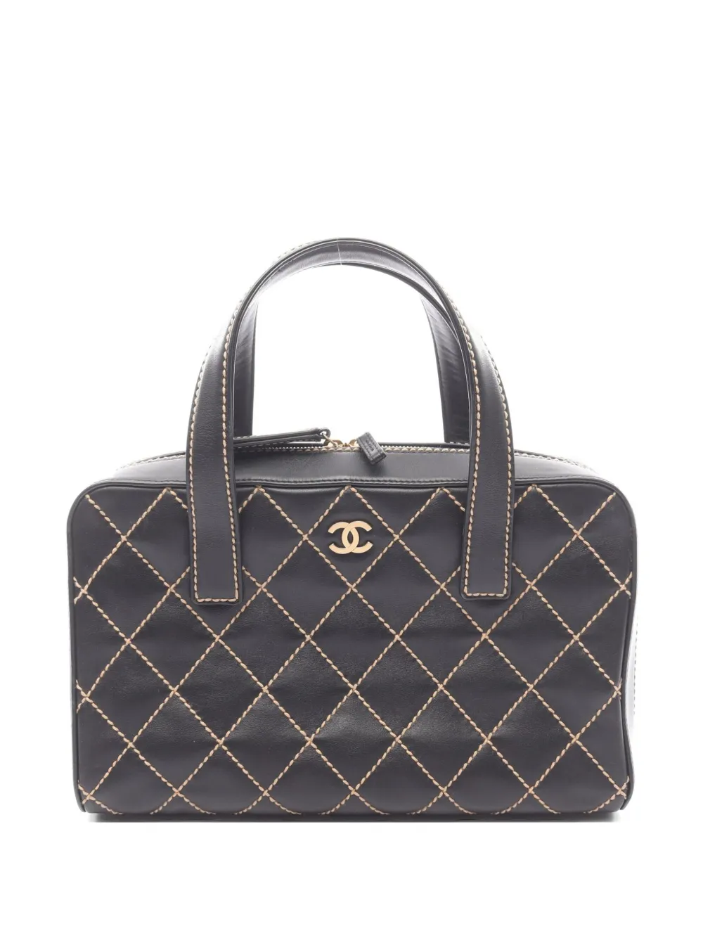CHANEL Pre-Owned 2003-2004 Wild Stitch tote bag - Nero