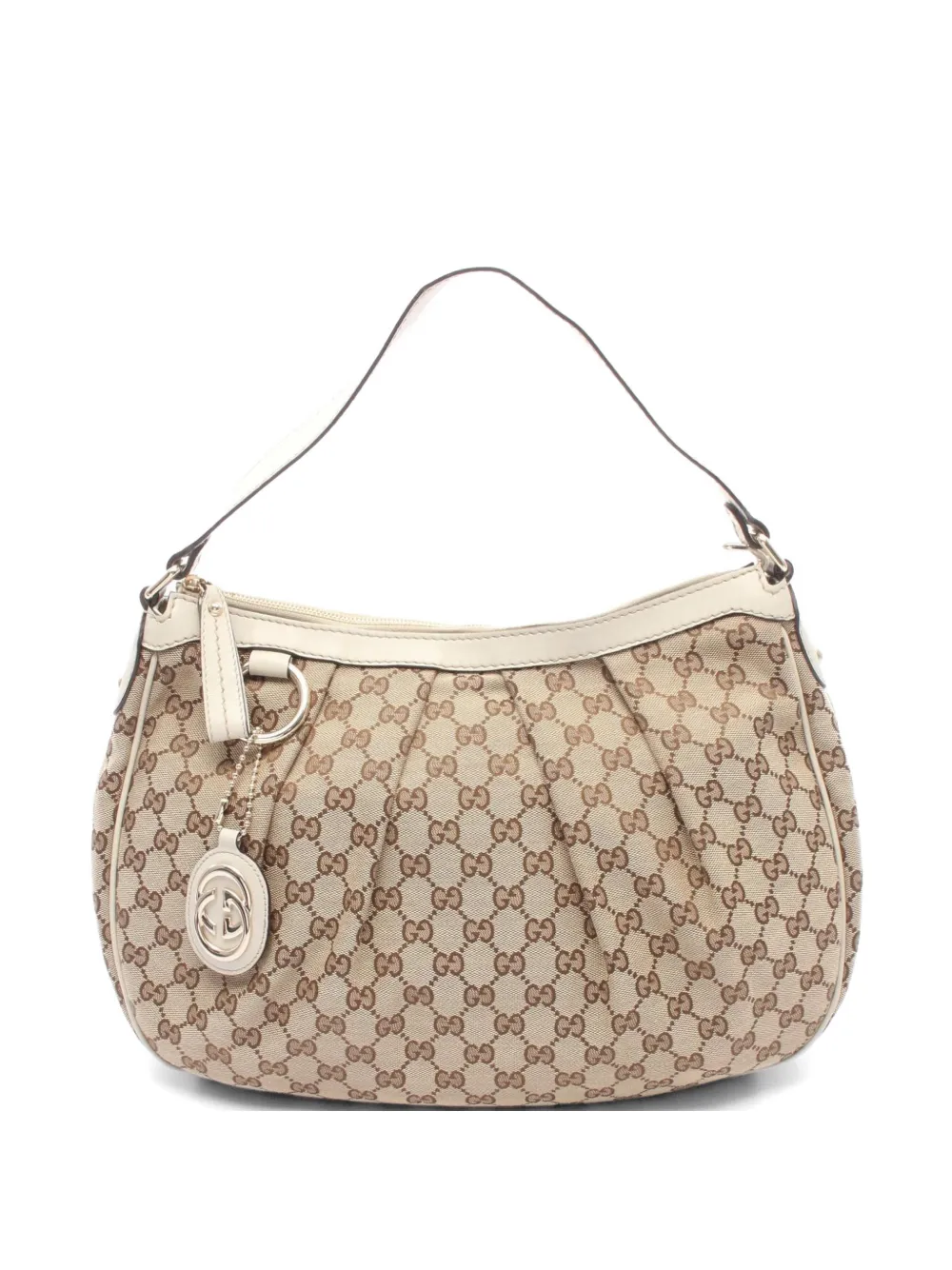 Gucci Pre-Owned Sukey GG shoulder bag - Nude