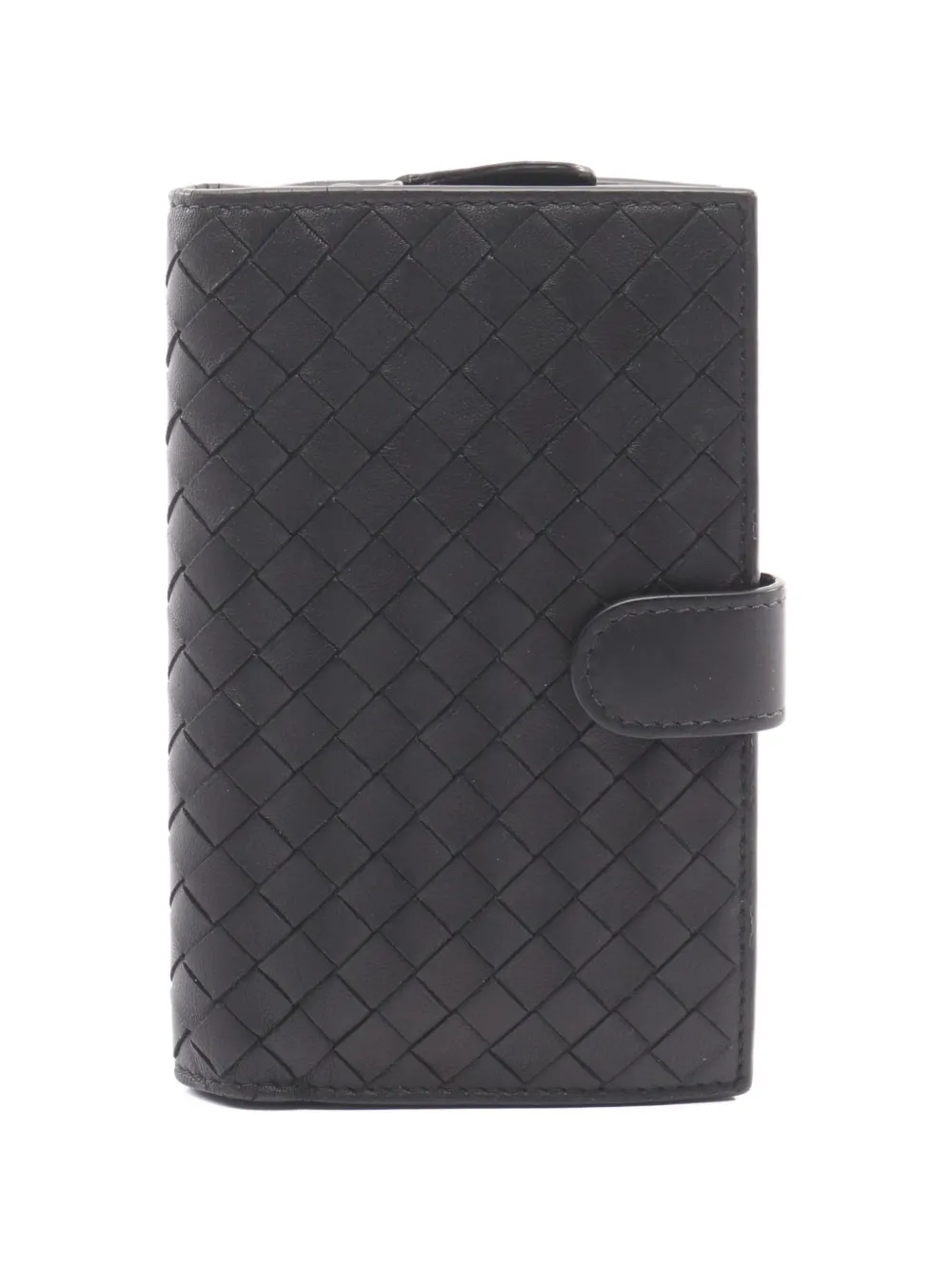 Bottega Veneta Pre-Owned 2000s Intrecciato bi-fold wallet - Nero