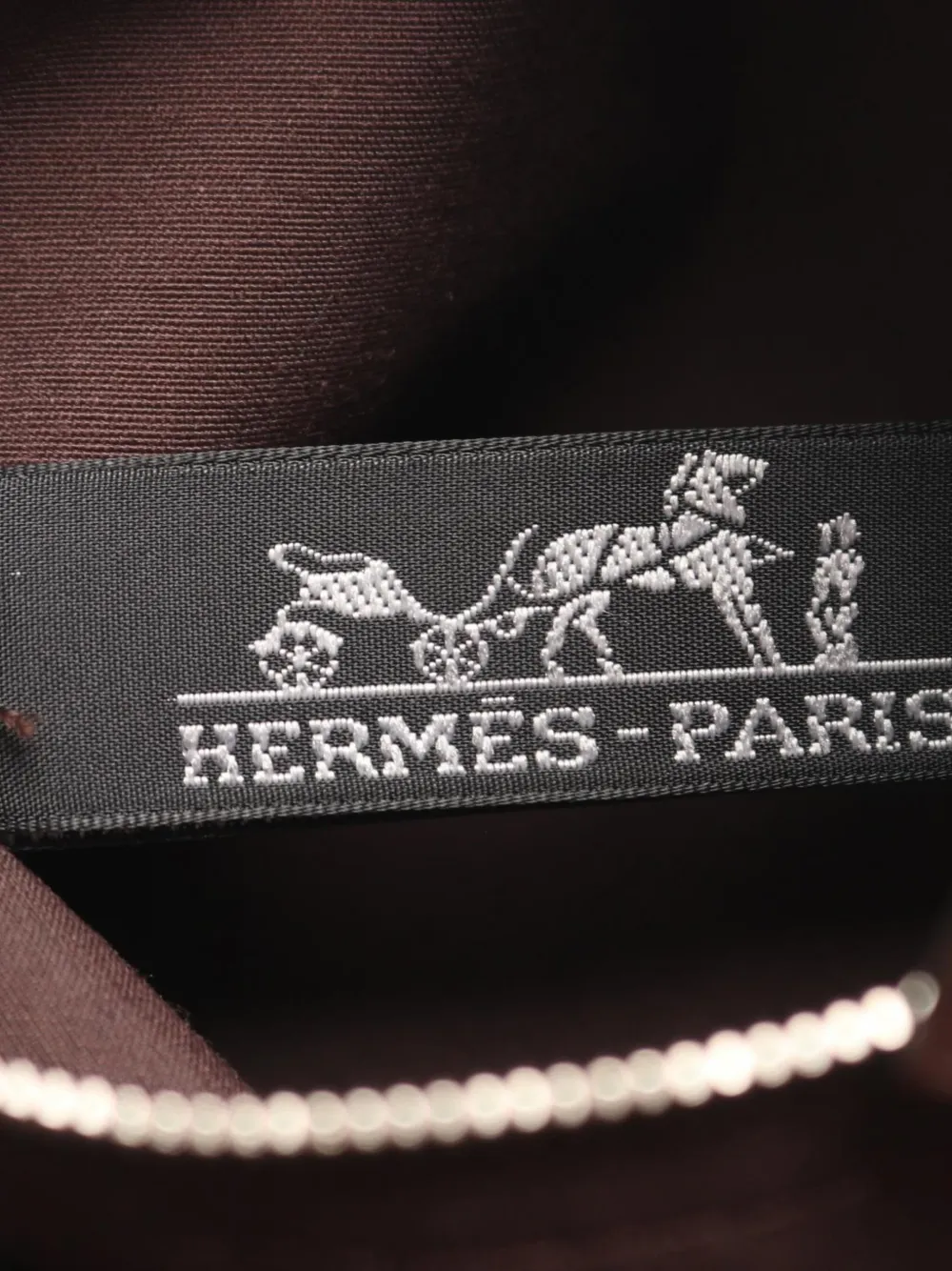 Hermès Pre-owned Acapulco Pochette Bandouliere MM Shoulder Bag in Brown, view 4
