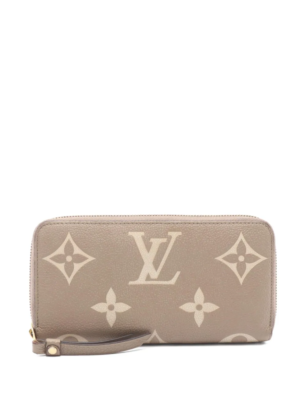 Louis Vuitton Pre-Owned 2021s zip-fastening wallet - Toni neutri