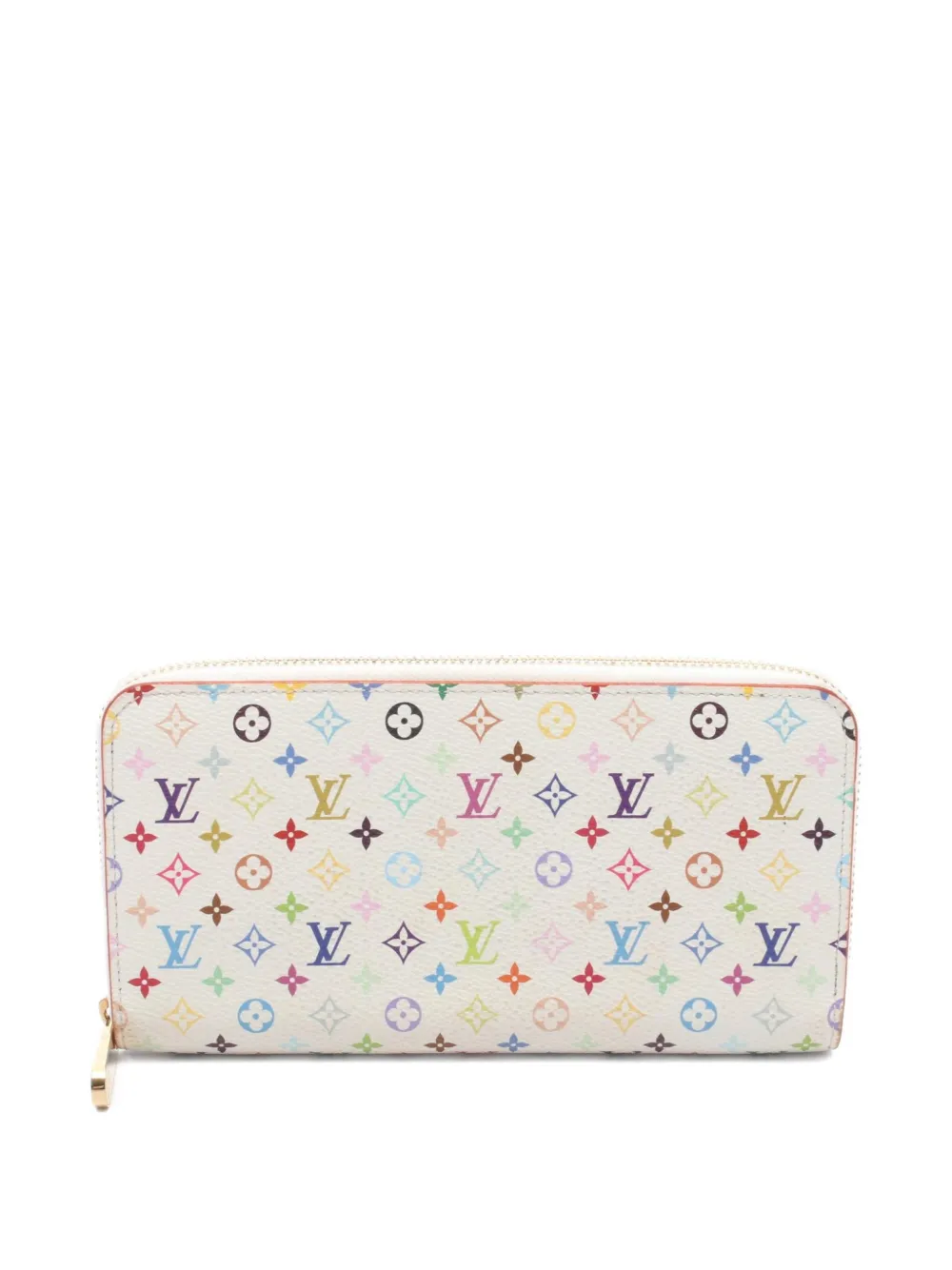 Louis Vuitton Pre-Owned x Takashi Murakami 2021 Zippy Monogram wallet - White