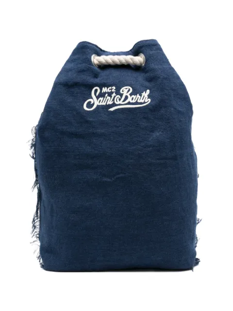 MC2 Saint Barth Boat embroidered-logo backpack