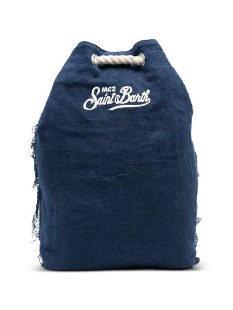 MC2 Saint Barth Boat embroidered-logo backpack