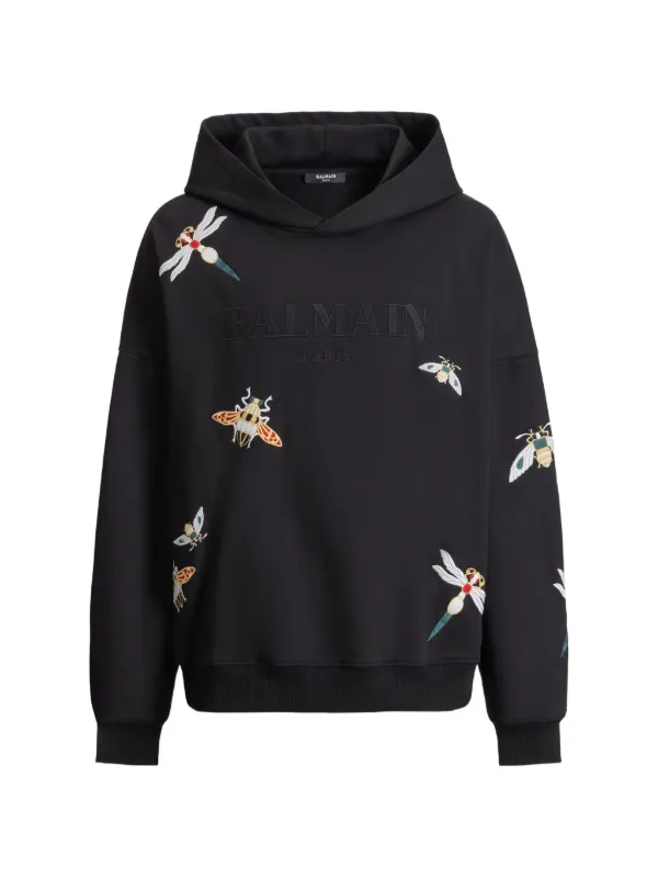 Balmain Balmain Insect パーカー | ブラック | FARFETCH JP