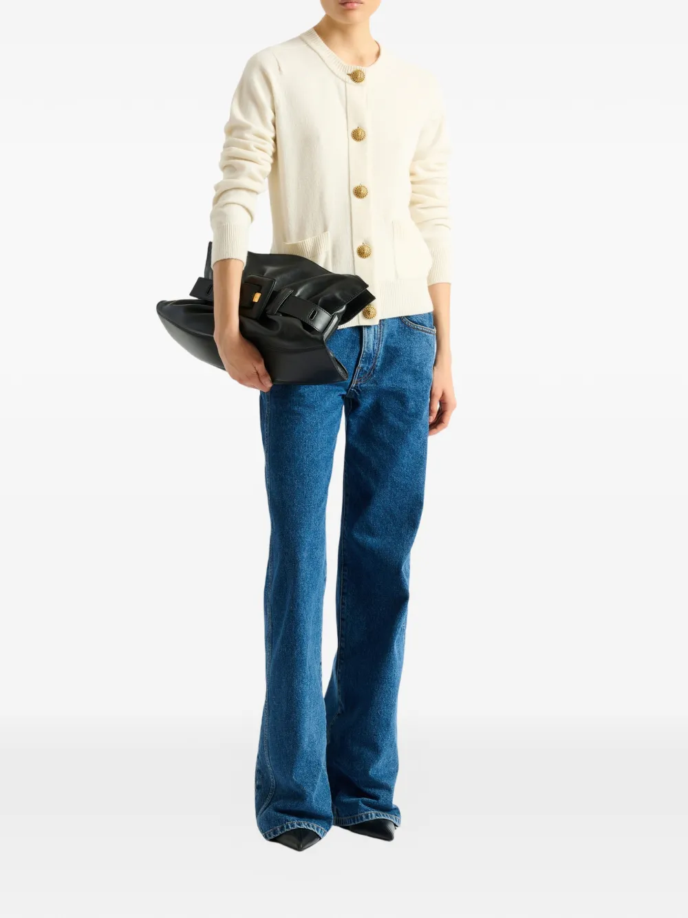 Balmain Kasjmier vest Wit