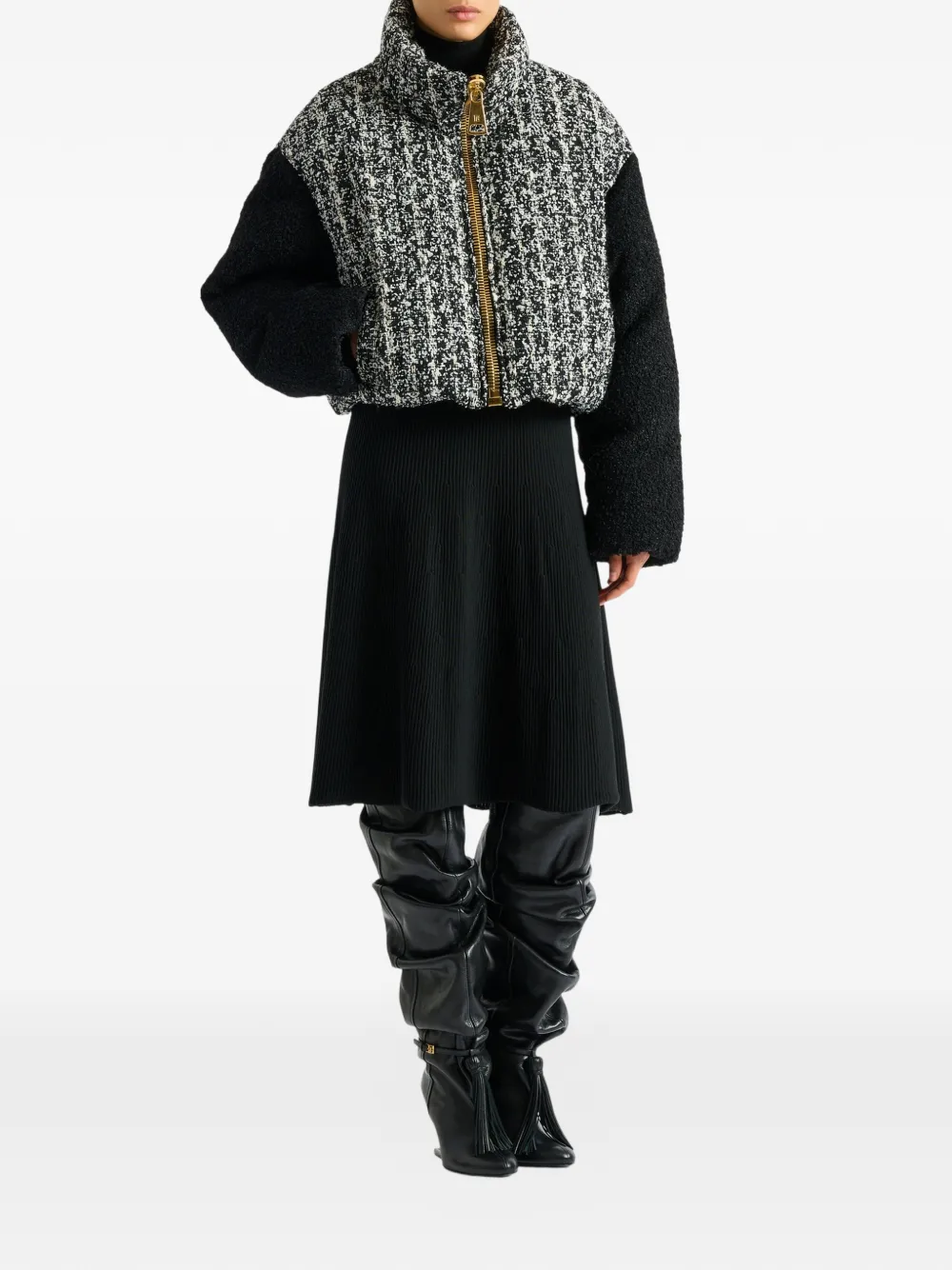 Balmain Tweed jack Zwart