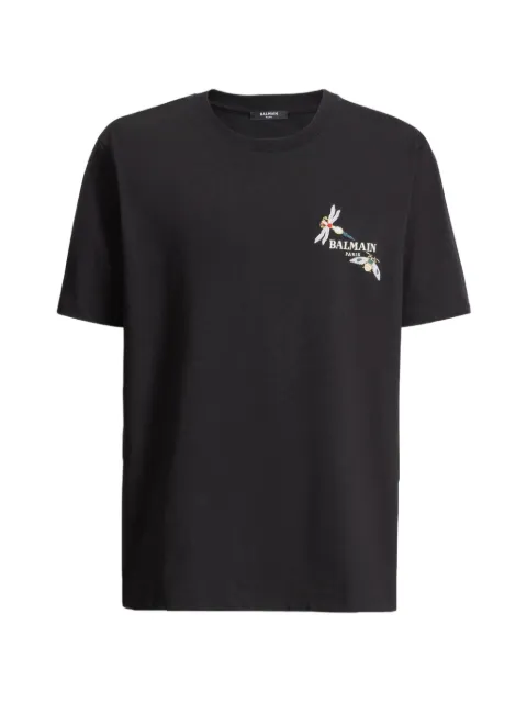 Balmain embroidered Balmain Insect T-shirt