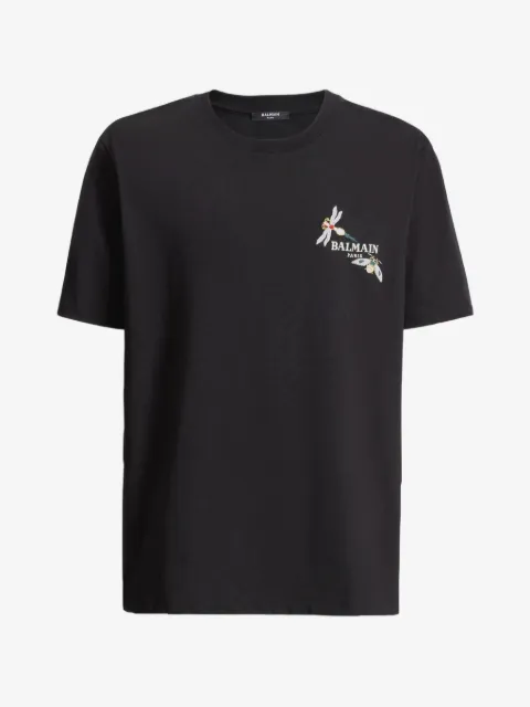 Balmain embroidered Balmain Insect T-shirt