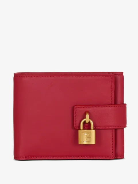 Balmain Pulse trifold smooth leather wallet