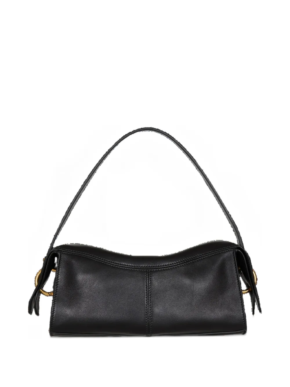 Balmain Small Pulse Bag In Smooth Leather In Black