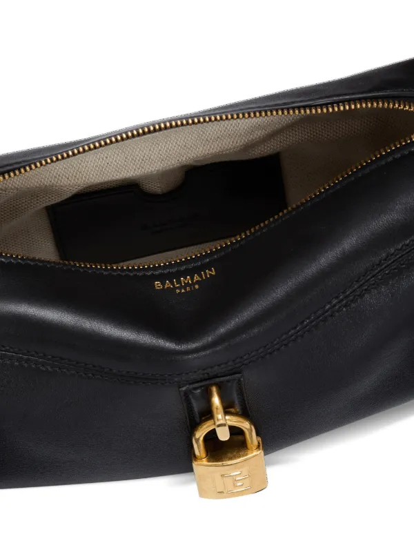 Balmain Small Pulse Bag In Smooth Leather | Black | FARFETCH