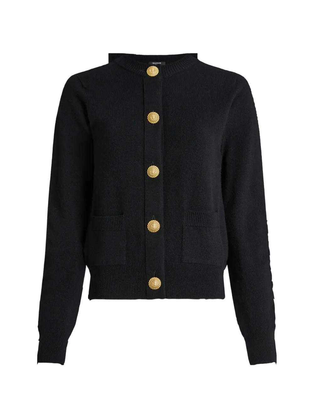 Balmain Cardigan aus Kaschmir - Schwarz