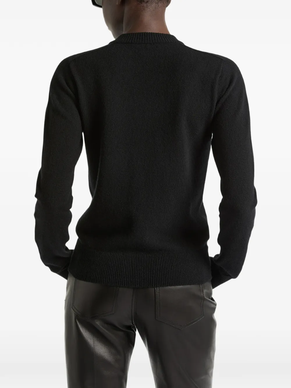 Balmain Kasjmier vest Zwart