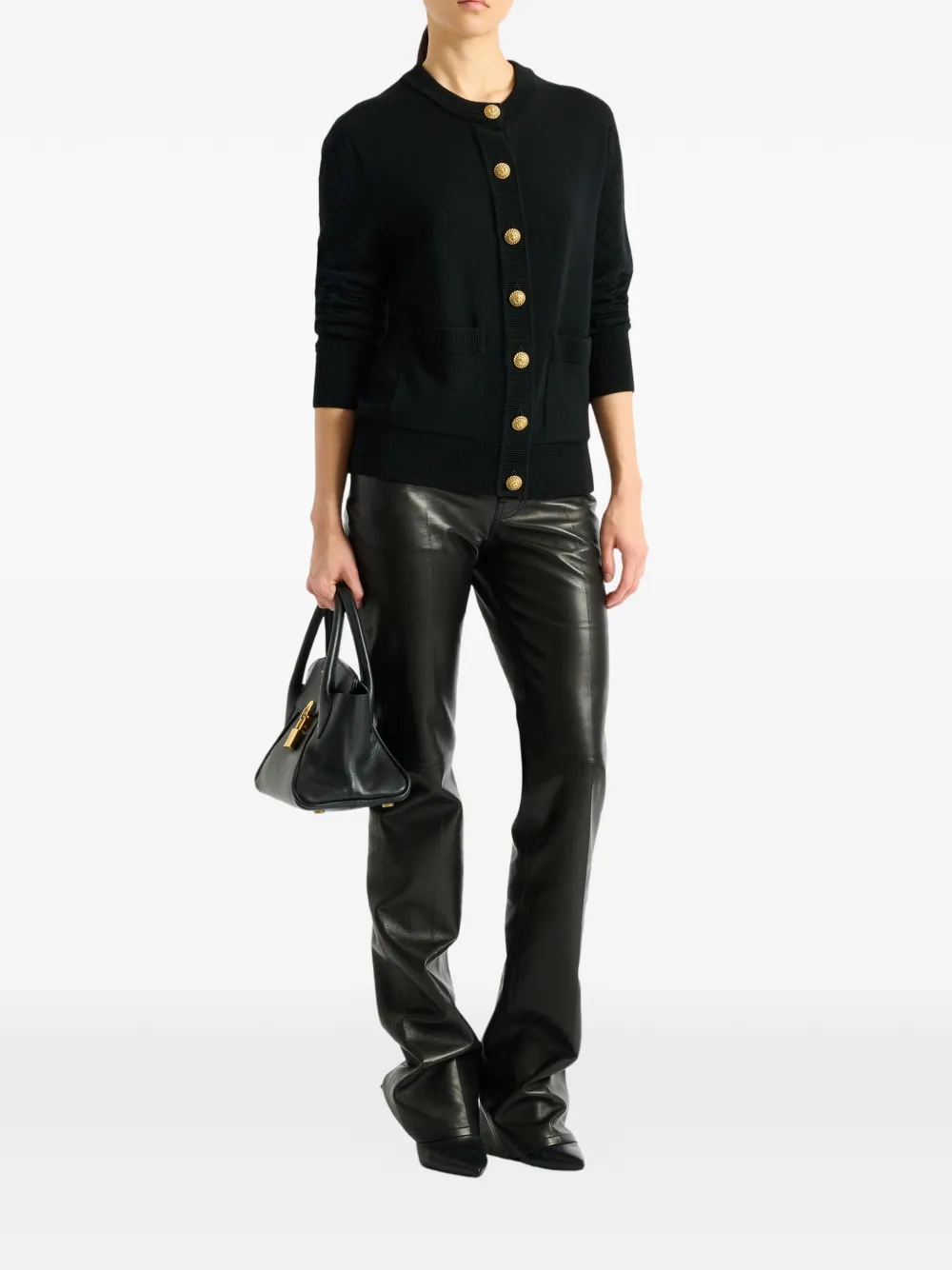  Balmain Cárdigan De Punto - Negro 