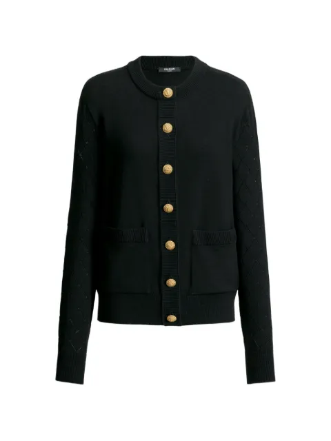 Balmain cárdigan tejido