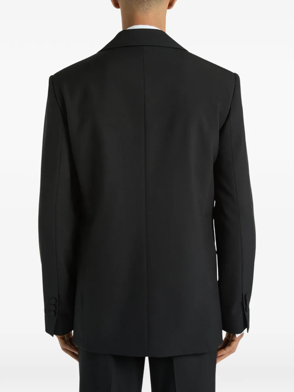 Balmain Insect blazer met geborduurd wol en kristal Zwart