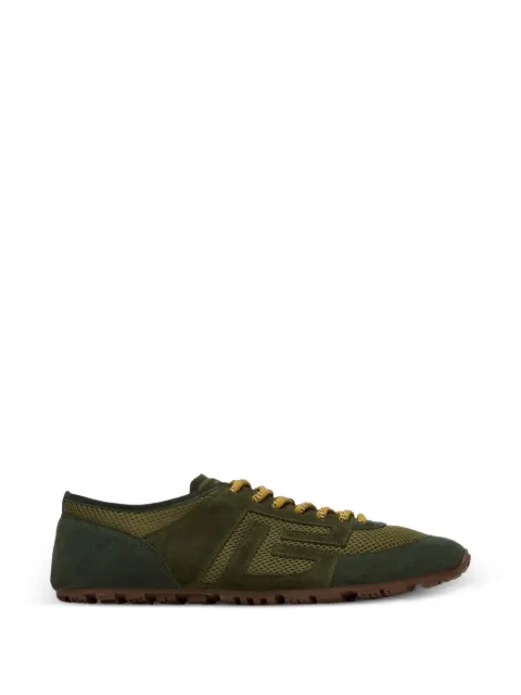 Balmain Racer 45 trainers in mesh and suede leather