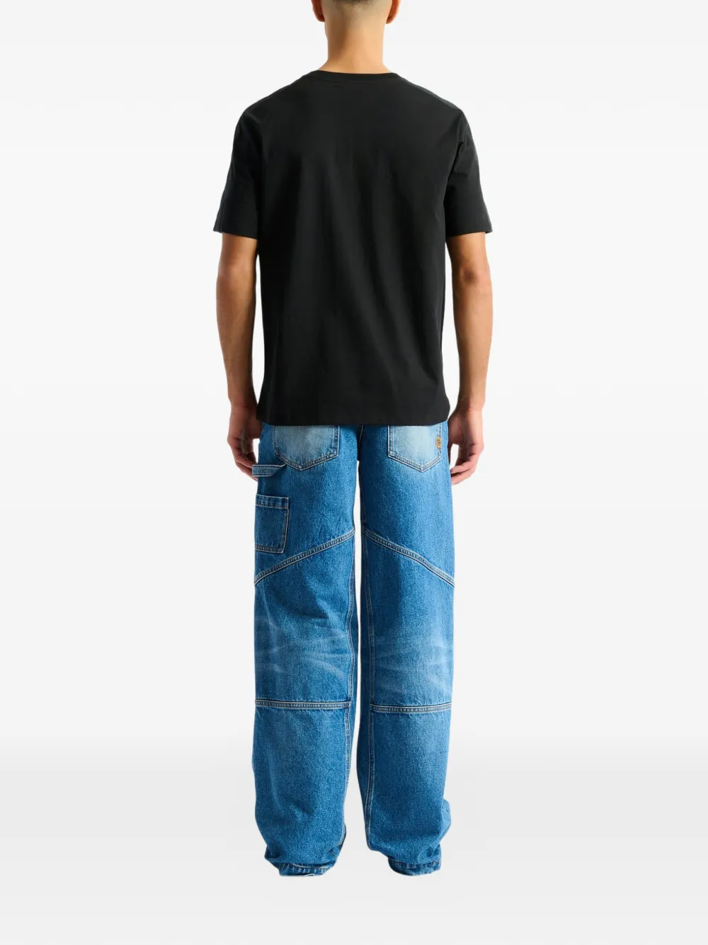 Balmain Insect T-shirt In Black