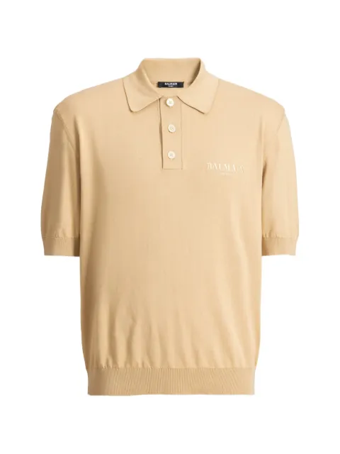Balmain embroidered Balmain Vintage polo