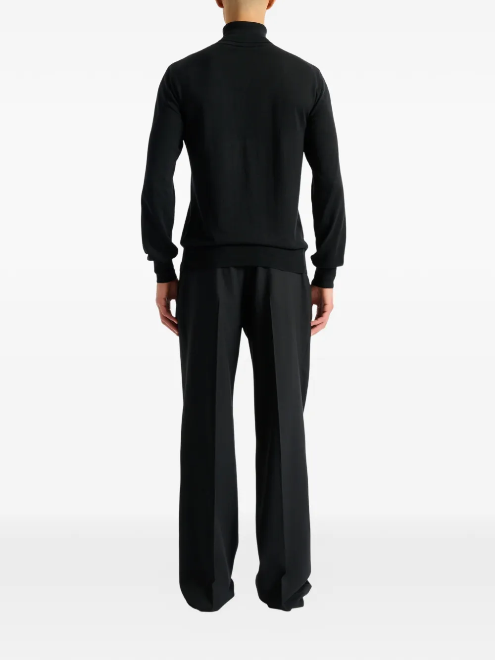 Balmain Coltrui met geborduurd logo Zwart