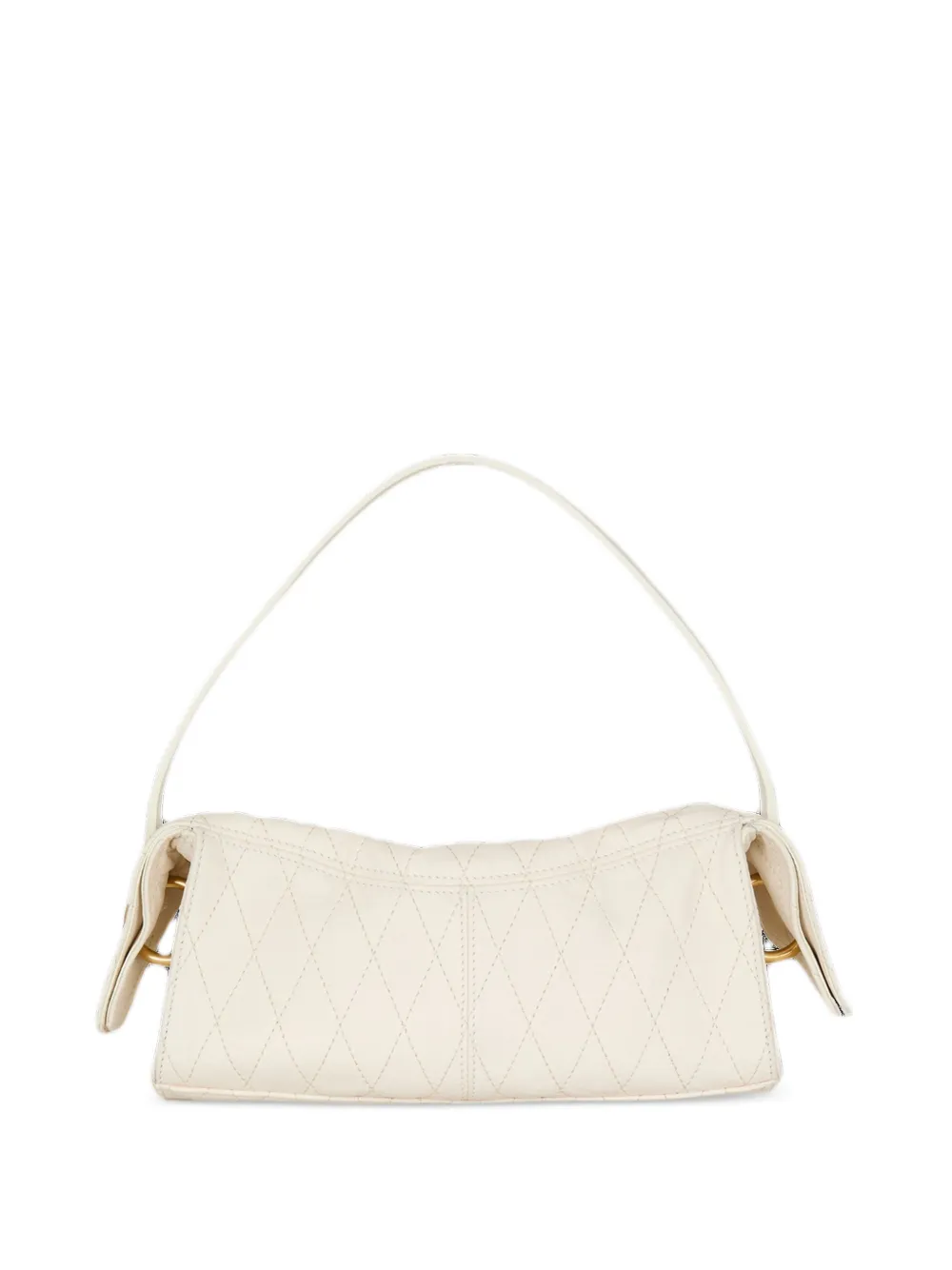 Balmain Pulse kleine leren tas Wit