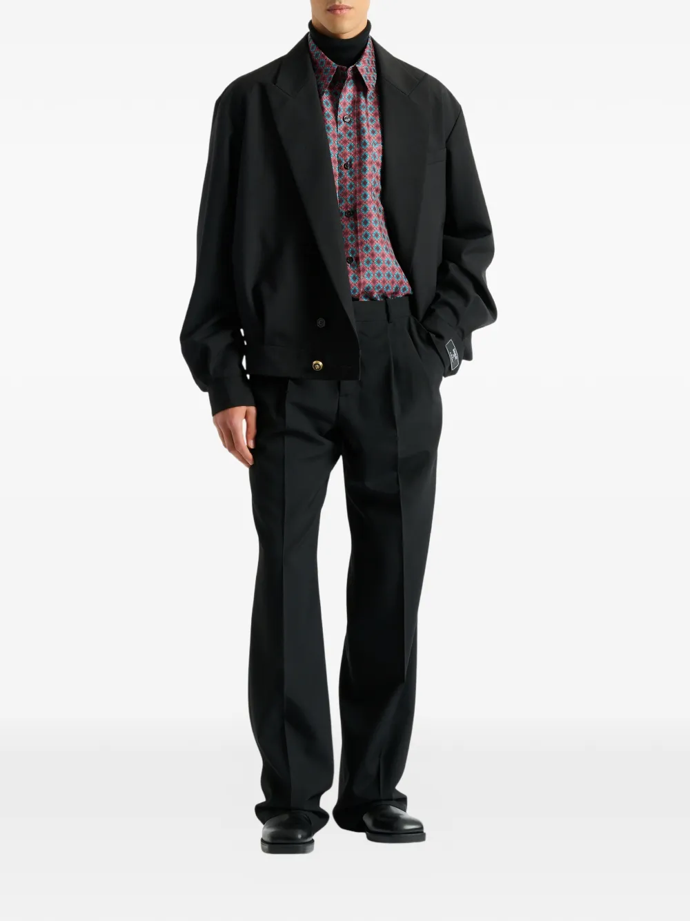 Balmain Overhemd met print Roze